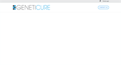 Desktop Screenshot of geneticure.com